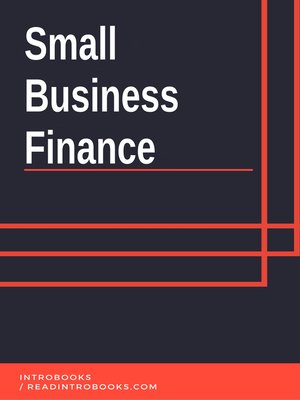 cover image of Small Business  Finance